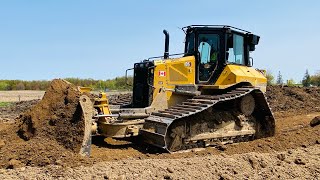 Fingertip control on Cat D5M dozer [upl. by Nanoc]