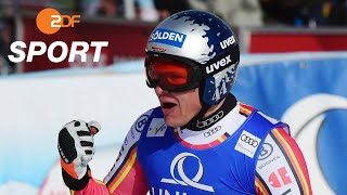 Thomas Dreßen schreibt mit Abfahrtssieg in Saalbach Geschichte  SPORTextra  ZDF [upl. by Ajin]