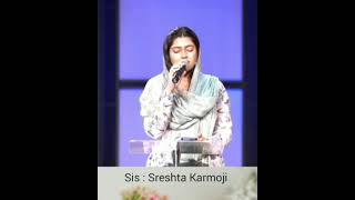 Sis  Sreshta Karmoji youtubeshorts [upl. by Enilegna]