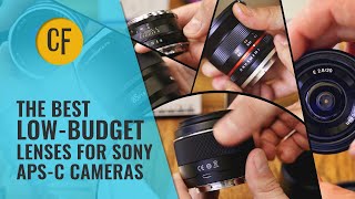 29 of the best LOWBUDGET lenses for Sony Emount APSC cameras [upl. by Sadonia]