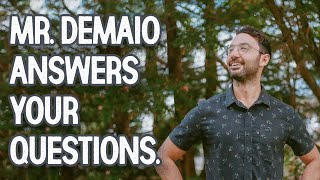 Mr DeMaio Answers Your Questions [upl. by Devan]