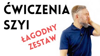 Zestaw ćwiczeń na ból szyi  BÓL SZYI BÓL KARKU DYSKOPATIA  dr n med Marcin Wytrążek [upl. by Materi]