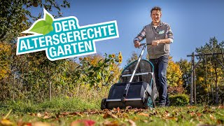 Garten altersgerecht gestalten  Pflegeleicht gärtnern [upl. by Rollecnahc971]