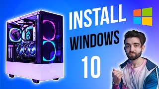 How to Install Windows 10 on your NEW PC And how to activate it [upl. by Arahset]