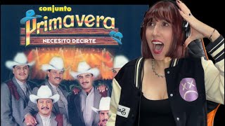 REACCIÓNConjunto Primavera  Necesito Decirte Video Oficial [upl. by Anahsor170]