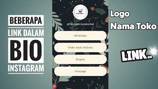 Cara Membuat Linktree di Instagram [upl. by Jamin]