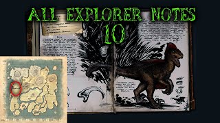 How To Find All Explorer Notes On The Island  Ark Survial Evolved  Part 10 [upl. by Pomfret]