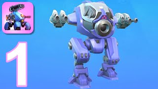 Little Big Robots  Gameplay Walkthrough Part 1  Tutorial iOS Android [upl. by Mead15]