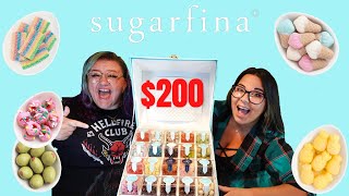 SUGARFINA TRUNK  200 Luxury Candy Taste Test [upl. by Essyle]