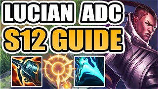 Lucian ADC Best Build amp Runes  3 Minute Lucian Guide [upl. by Breeze]