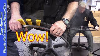 Tight Bicycle Tire Heres a 5Minute Fix That Actually Works [upl. by Enneles43]