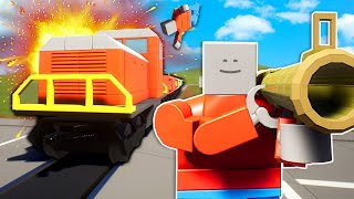 THIS LEGO TRAIN IS UNSTOPPABLE  Brick Rigs Update Gameplay [upl. by Linis]