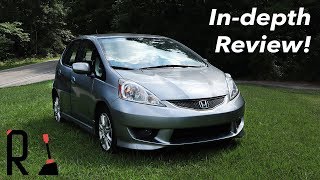 2009 Honda Fit Review Subcompact King [upl. by Aerdnuahs86]