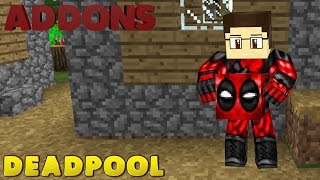 Minecraft PE 0160 Deadpool  Minecraft PE Addons 3 [upl. by Elda]