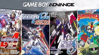 Gundam Games for GBA [upl. by Hgielah]