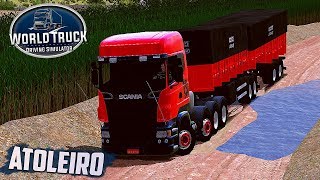 Atualização do World Truck Driving Simulator  ATOLEIRO com o Novo Caminhão [upl. by Dekow]