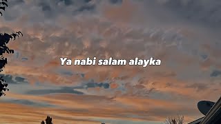 Ya Nabi Salam Alayka  Maher zain  Speedup  lyrics [upl. by Andrade420]