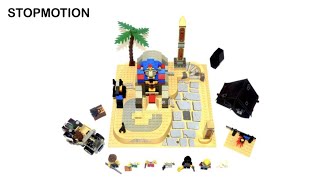 LEGO Adventurers Sphynx Secret Surprise Set 5978 Stopmotion Build [upl. by Aisatana]