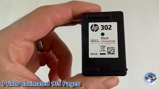 Inside HP 302 Black Setup Ink Cartridge [upl. by Tyrus348]