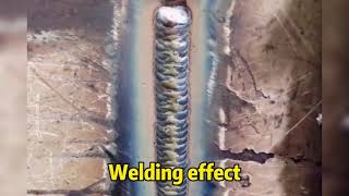 Welding effect comparison Fluxcored wire E71T1 amp Solid wire ER70S6！Which do you prefer [upl. by Nylqcaj808]