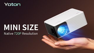 Yoton Y3 Projector Review  Best Mini Home Theater Projector For Under 50 [upl. by Saihttam922]