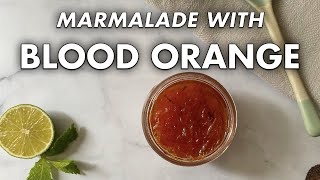 Homemade MarmaladeJam with Tiny oranges Chinese orangeCalamondin  How to make orange jam [upl. by Horatia]