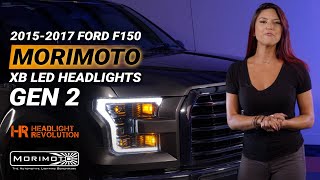 NEW AND IMPROVED Gen 2 2015  2017 F150 Morimoto XB LED Headlights  Headlight Revolution [upl. by Plunkett]