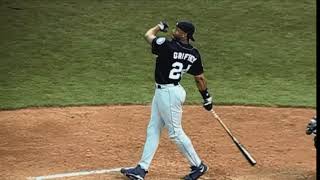 Ken Griffey Jr Slow motion swing hitting [upl. by Harness]