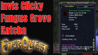 Bard Invis Item  EverQuest Tiny Cloak of Darkest Night [upl. by Acined]