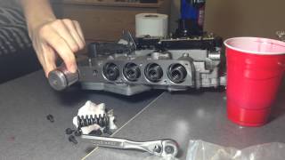 Transgo Shift Kit Installation 45RFE545RFEPart 1 [upl. by Laddie]