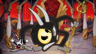 Cuphead The Devil Final Boss Fight and Ending [upl. by Toy602]