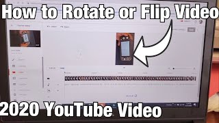 2020 How to Rotate or Flip your Uploaded YouTube Video [upl. by Ari]