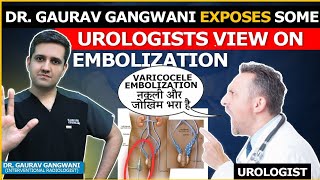 Embolisation Vs Surgery for Varicocele  Dr Gaurav Gangwani Interventional Radiologist [upl. by Patricia]