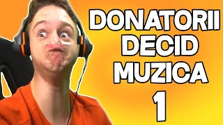 🔥mitzuu  DONATORII DECID MUZICA 1  doar Donatiile 😂 [upl. by Sisely]