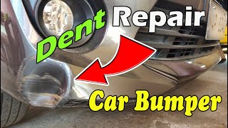 BUMPER DENT REPAIR HAIR DRYER [upl. by Irrok]