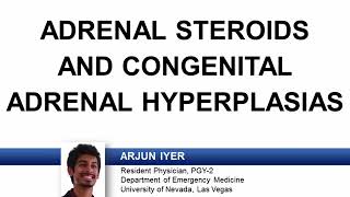 Adrenal steroids and congenital adrenal hyperplasias [upl. by Panthea294]