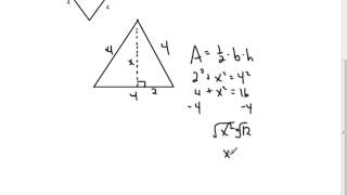 Equilateral Triangular Prism  Volume and Surface Area 72 [upl. by Adnyc]