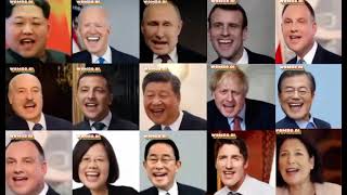 World leaders singing “the Macarena” Canada UK France South Korea Georgia Added [upl. by Davenport]