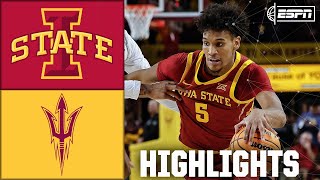 Iowa State Cyclones vs Arizona State Sun Devils  Full Game Highlights  ESPN College Basketball [upl. by Massarelli]