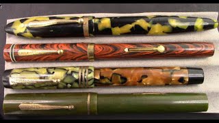 4 Vintage Fountain Pens – Waterman’s 52 Restoration [upl. by Anazus]