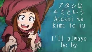 Datte Atashino Hero English amp Japanese lyrics  LiSA My Hero Academia S2 ED2 [upl. by Myrta]