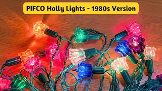 PIFCO Holly Lights  1980s [upl. by Cutlor]