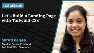 Build a Landing Page with Tailwind CSS [upl. by Elkin420]