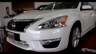 نظرة على نيسان ألتيما 2013 Nissan Altima [upl. by Nnyltiac144]