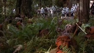 The Ewoks Save The Rebels  Star Wars Episode 6 [upl. by Ahsaetan]