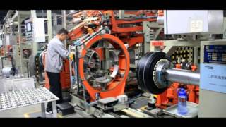 tire manufacturing process [upl. by Annaynek302]