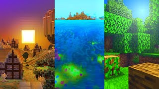 3 Best Shaders for Low End Devices No LAG  Bedrock Edition [upl. by Eidahs]