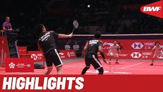 HSBC BWF World Tour Finals 2019  Finals MD Highlights  BWF 2019 [upl. by Leziar]