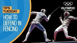 How To ParryDefend in Fencing  Olympians Tips [upl. by Manchester789]