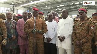 BoboDioulasso  Le capitaine Ibrahim Traoré inaugure une usine de transformation de tomates [upl. by Durrett884]